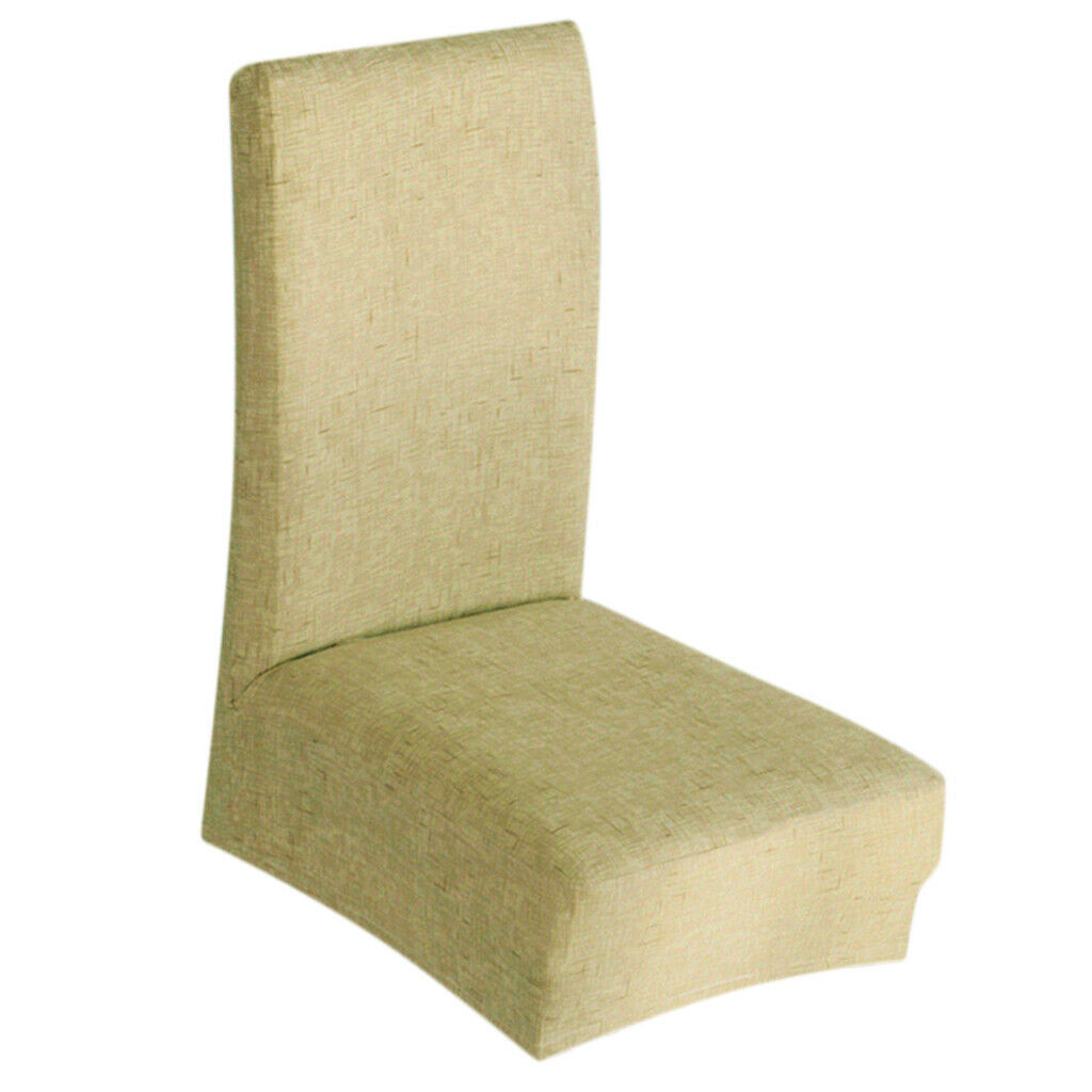 2 Pieces Removable Dining Room Chair Slipcovers Sets Stretch Furniture Protector