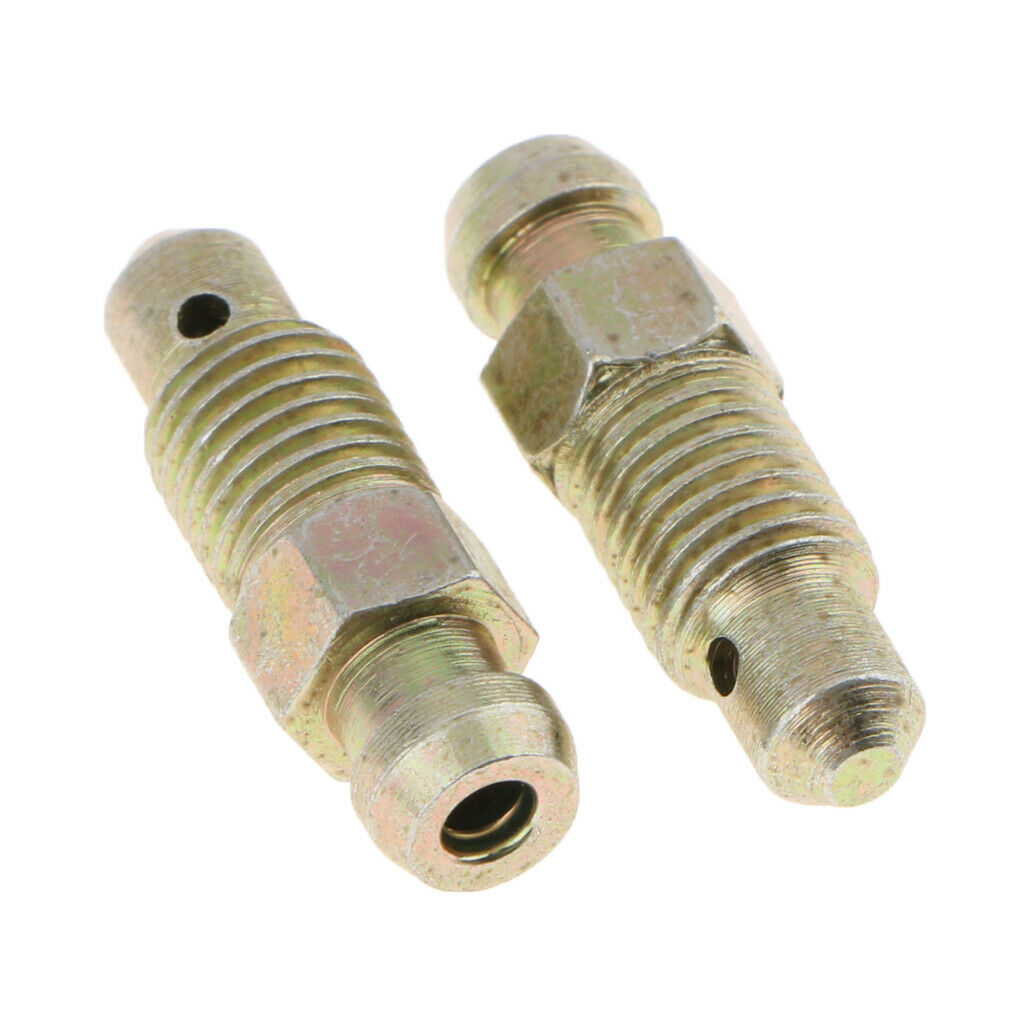 Stainless Steel Bleed Screws M8x1.0mm+M8x1.25mm Metric Front Brake Caliper