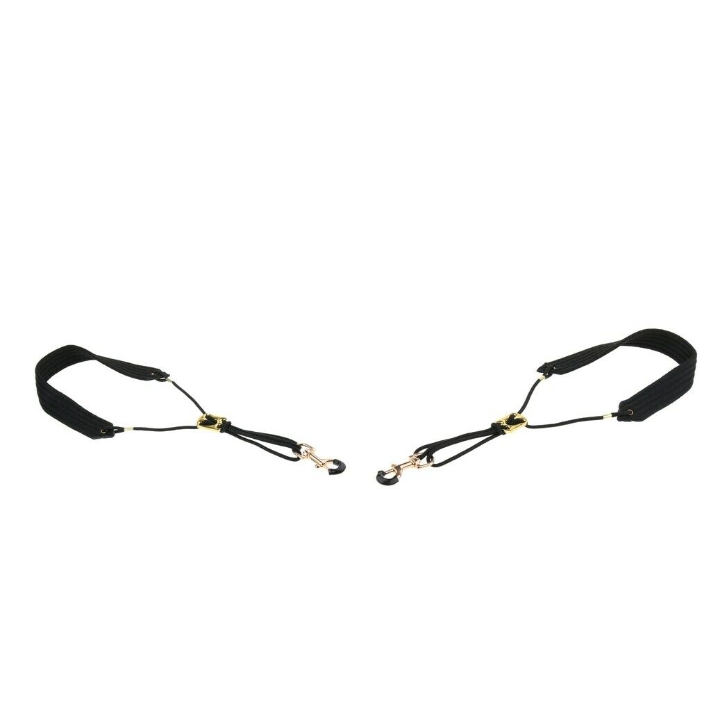 2x Adjustable Sax Neck Strap Tenor Soprano Sax Accs Parts Players Gift