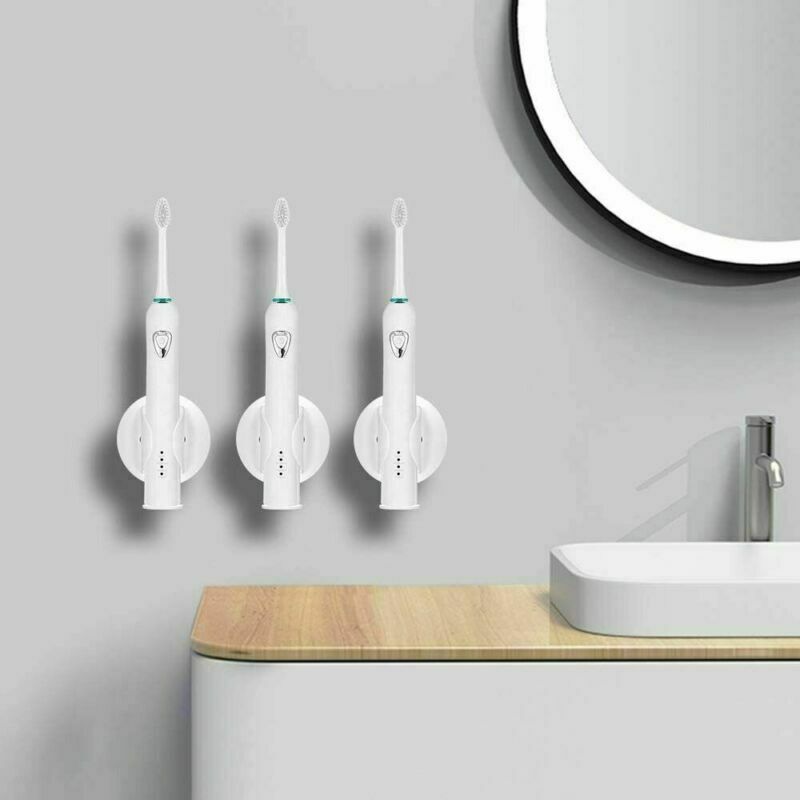 Anti-slip Wall Mounted Electric Toothbrush Stand Release Gravity Holder Bathroom
