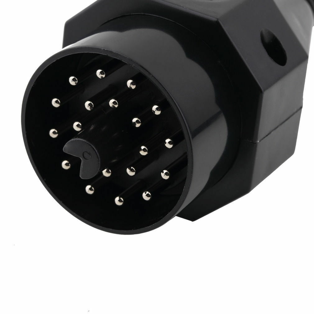 20 Broche Ã€ OBD2 OBD 2 Femelle 16Pin Connecteur CÃ¢ble Adaptateur pour BMW Dg (1)