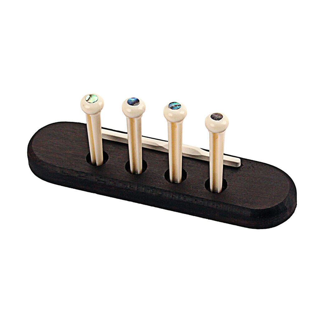 Guitar Ukulele Rosewood Bridge With The Pin Saddle Nut Set For That