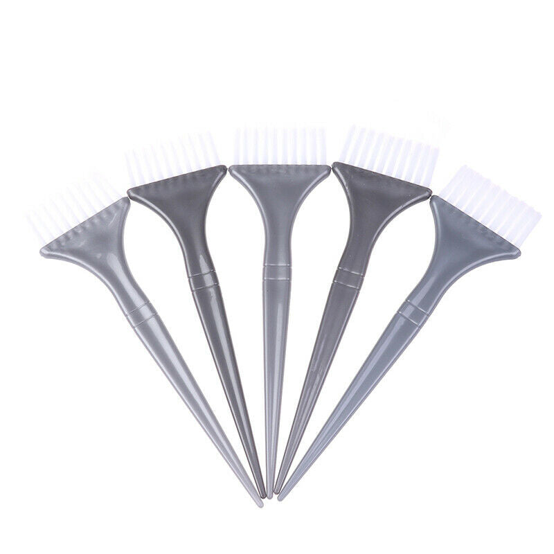 5 Pack Hair Dye Coloring Brushes Hair Coloring Dyeing Kit Handle Salon Ha.l8