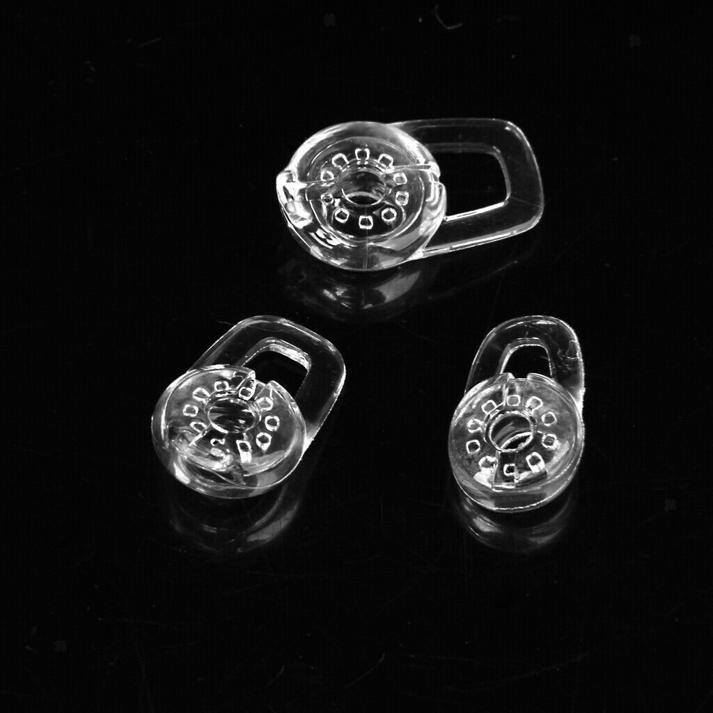 2x Earloop Earhook Loop Hooks +6x Earbuds for Plantronics   Bluetooth Headset