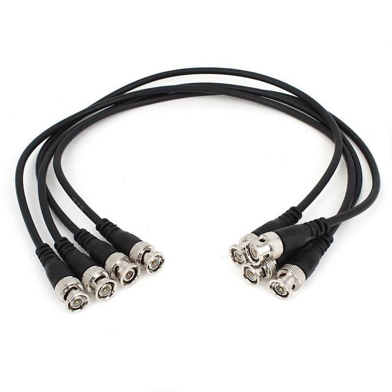 2M 6feet CCTV Video Camera DVR Male to Male BNC Connector Coaxial Cable