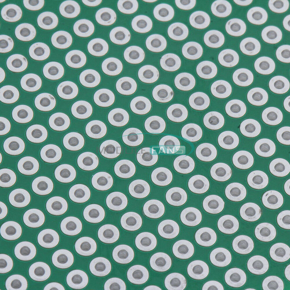 10PCS 50x70MM Double Side Prototype PCB Tinned Universal Glass Fiber Breadboard