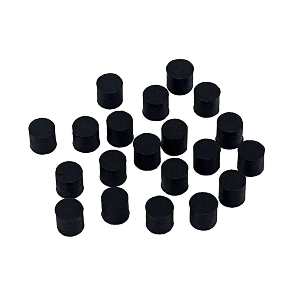 20Pcs Alto Horn Silicone Flexible Pads Brass DIY Parts Buffering Accessory 5mm