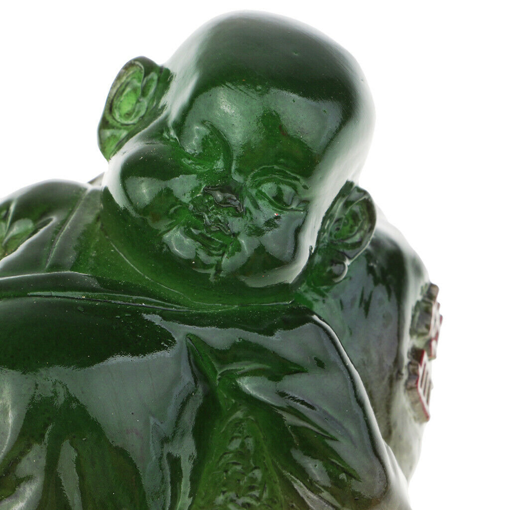 Color Tea Pets Buddha Kung Fu Tea Decor Play Tea Pet of Buddha Emerald