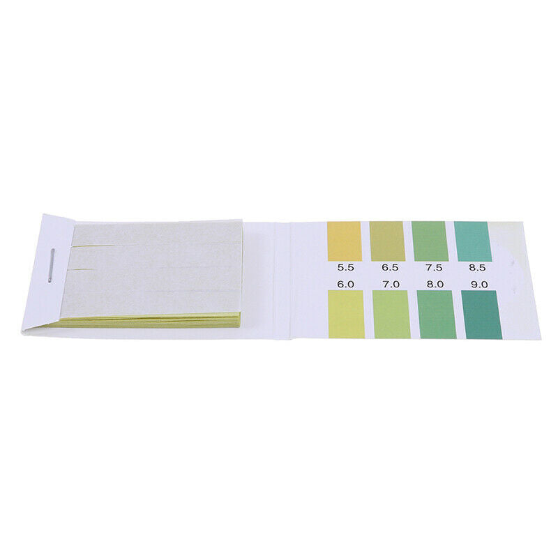 80Ã—PH 5.5-9.0 Test Strips Litmus Test Paper Full Range Acidic Alkaline Indica Qx