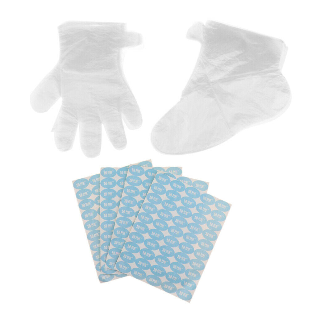 100 Pieces of Disposable Gloves And Socks,  Gloves,  Gloves