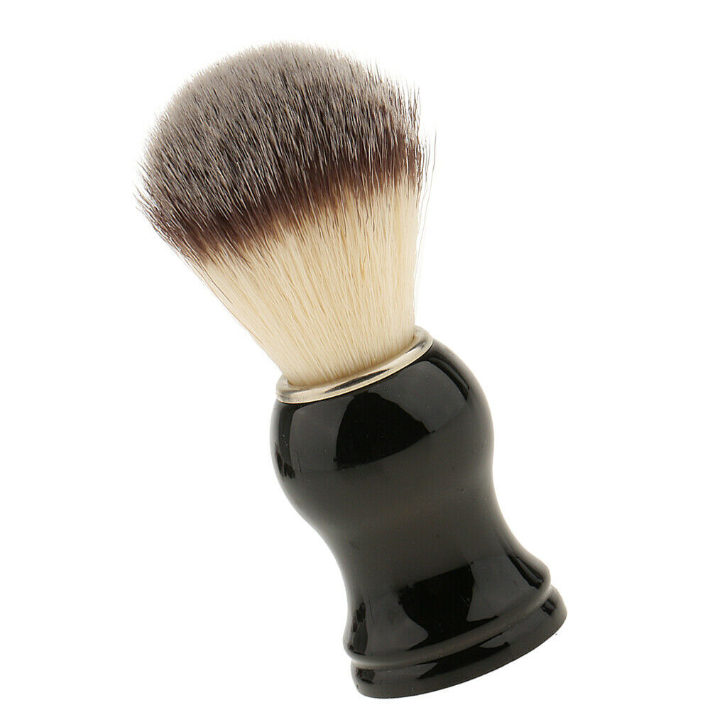 2 in 1 Shaving Brush ABS Handle +Bowl Cup Mug Travel Set for Men