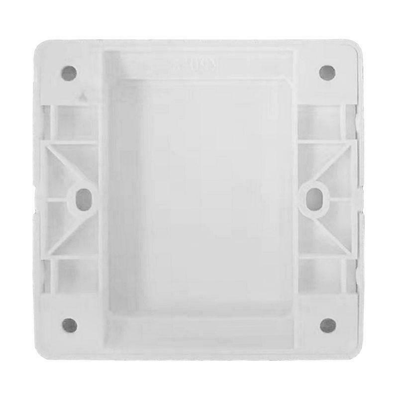 Electric Wall Switch Socket Blank Cover Panel Whiteboard ABS Outlet Plate Bezel