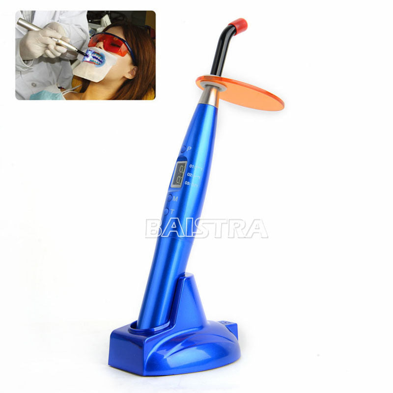 Wireless Dental LED Curing Light Lamp L800A 1200mW/cm² 5s, 10s, 15s, 20s