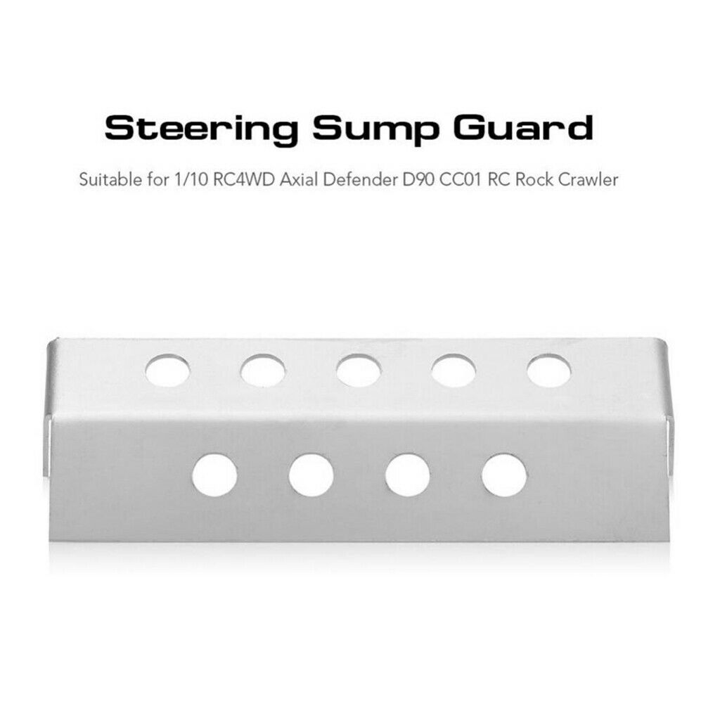 Stainless Steel Anti-shock Protection Board Replacement Parts for 1/10 RC Car