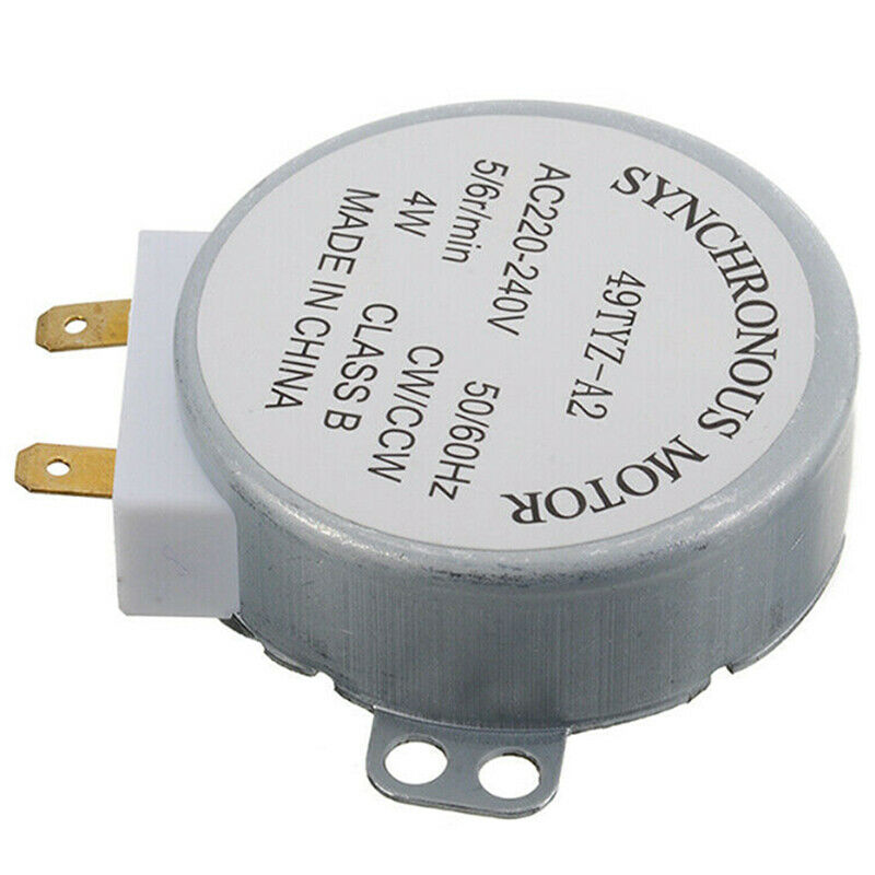 Microwave Oven Synchronous Motor 49TYZ-A2 AC 220-240V CW/CCW 4W 5/6  WF