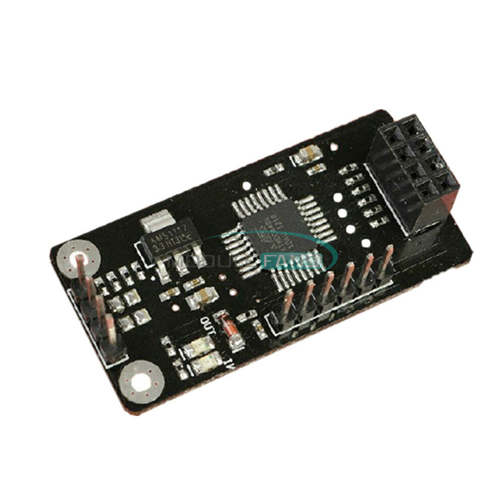 ATMEGA48 + NRF24L01 SPI to IIC I2C TWI Wireless Module Development For Arduino