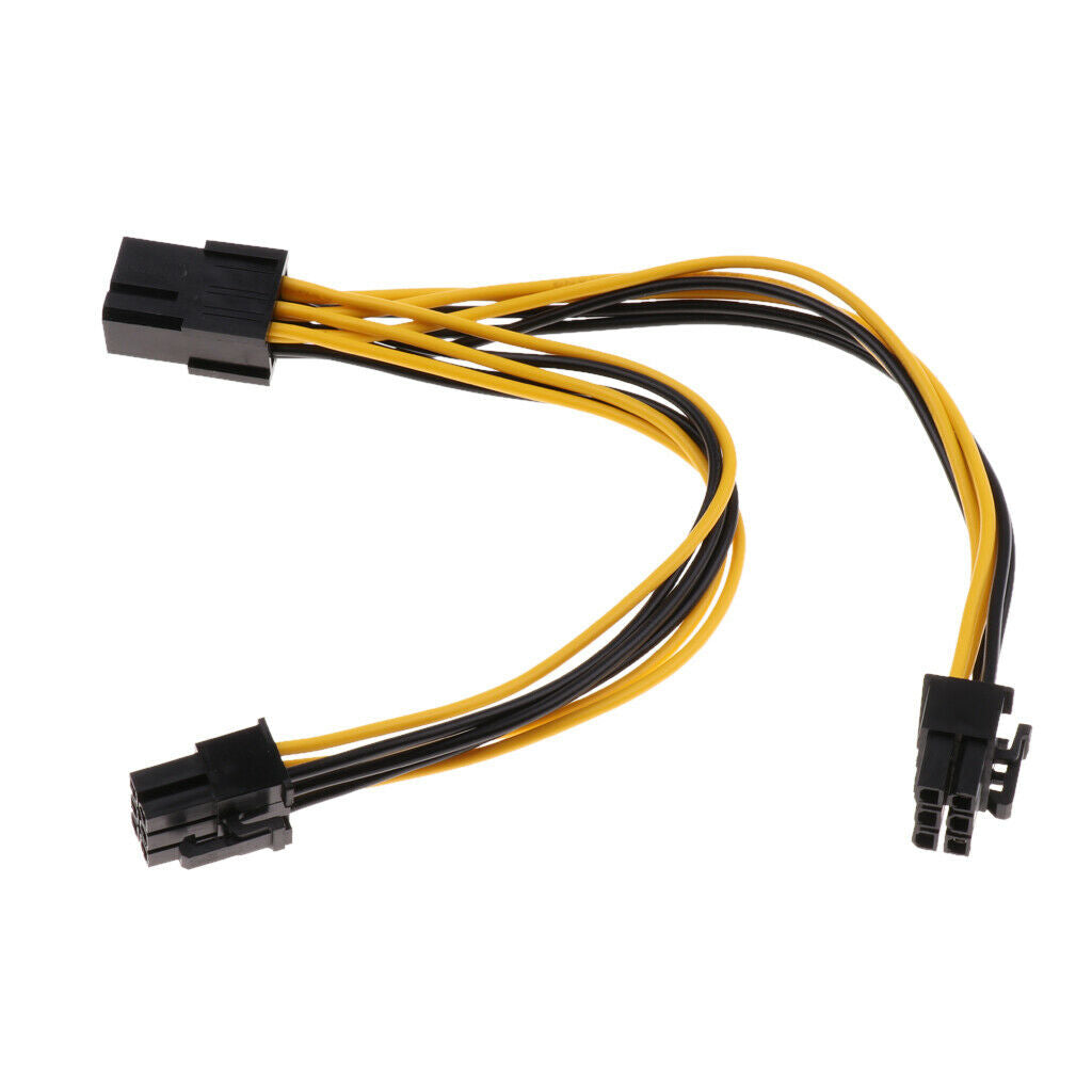 PCI-E 6pin to 2x 6-pin Power Splitter Cable PCIE PCI Express Description Connect