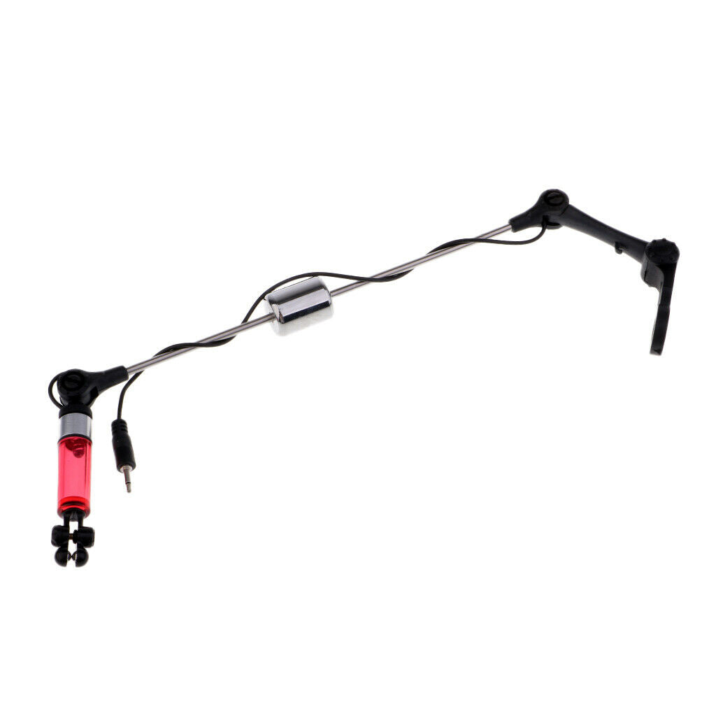 Fishing Bite Alarm Hanger LED Illuminated Indicator Tackle Red