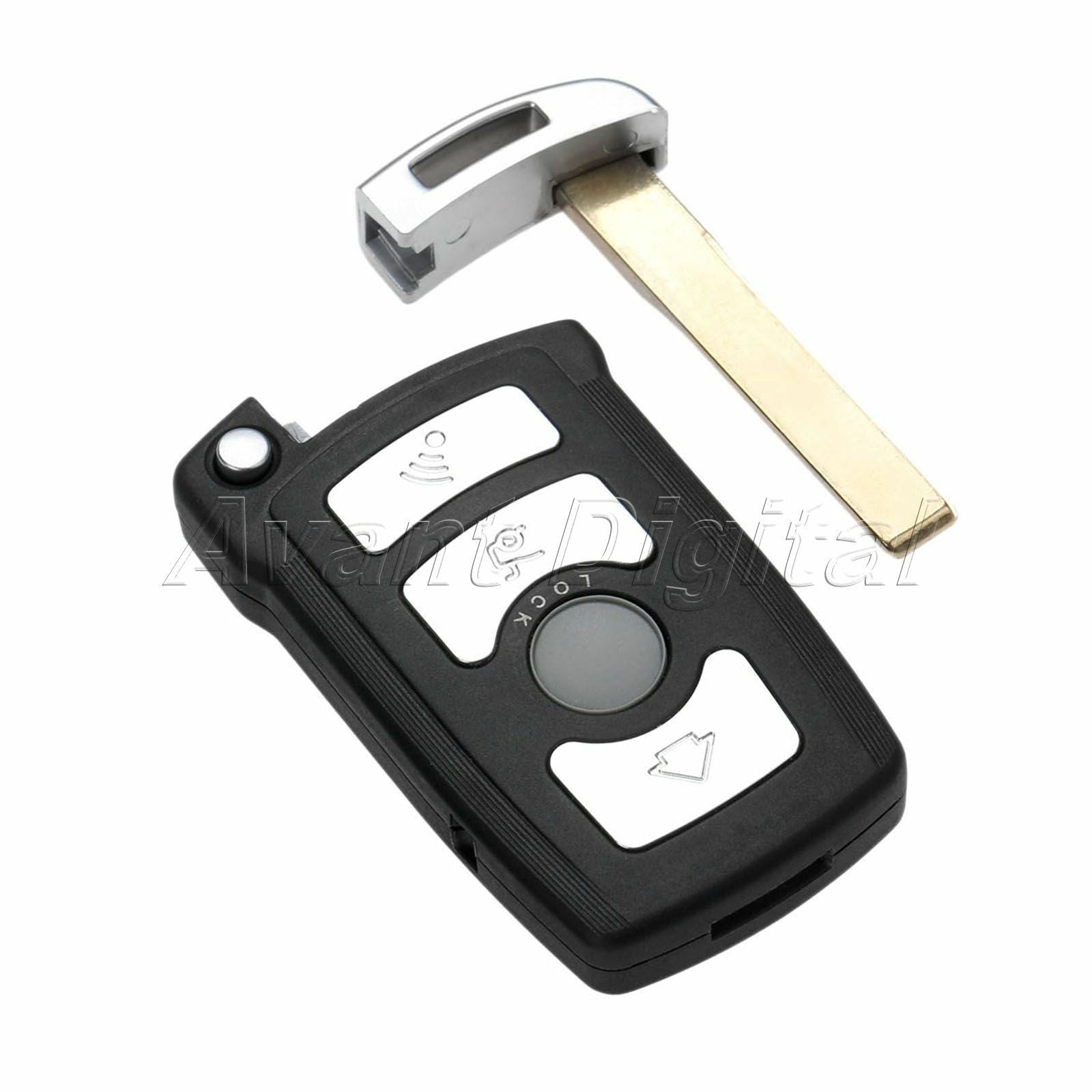 1Pc Remote Key 4 Buttons 315MHz PCF7952 PCF7945 Chip FOR 7 SERIES 730/740