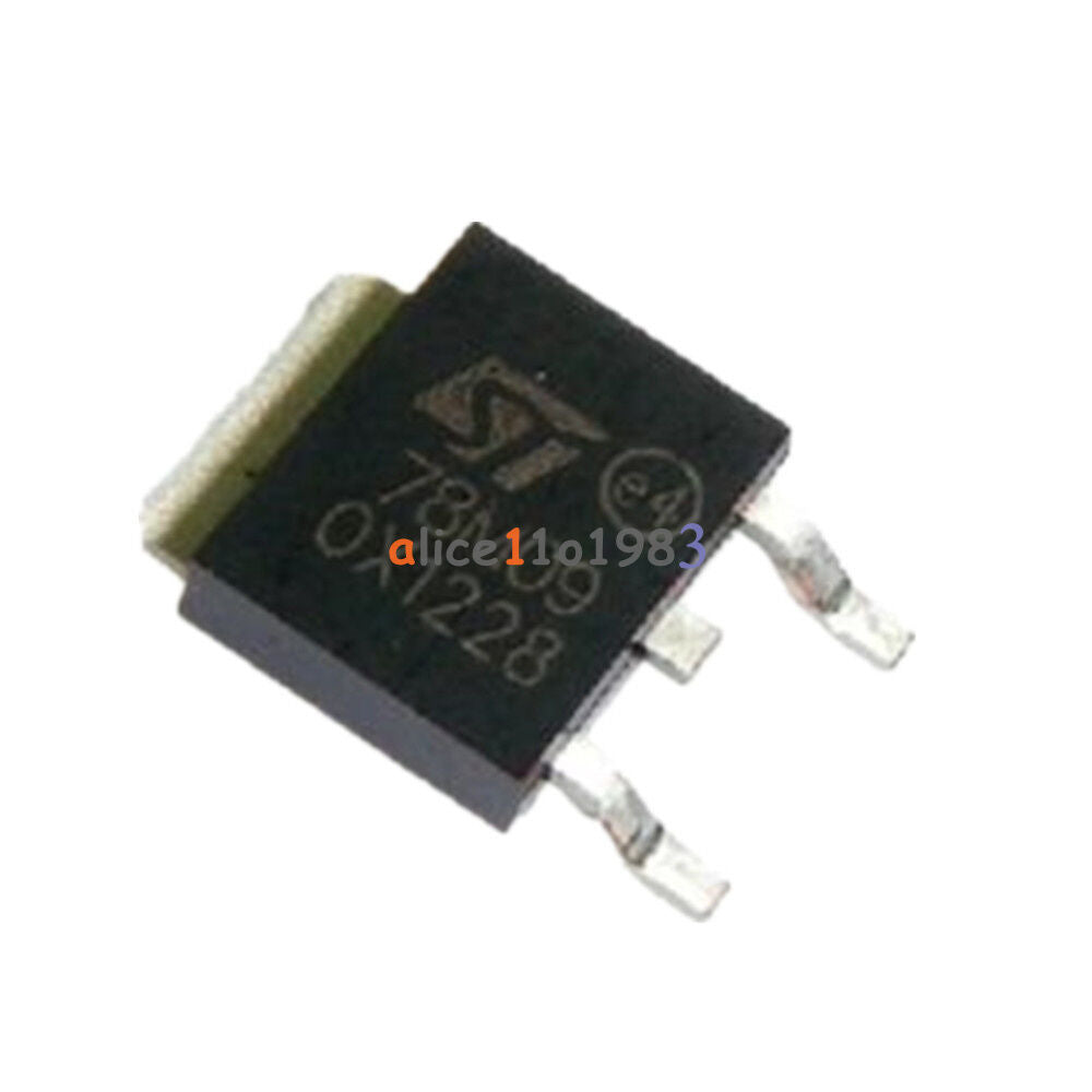 20PCS 78M09 IC REG LDO 9V ST TO-252 NEW DATE CODE :12+
