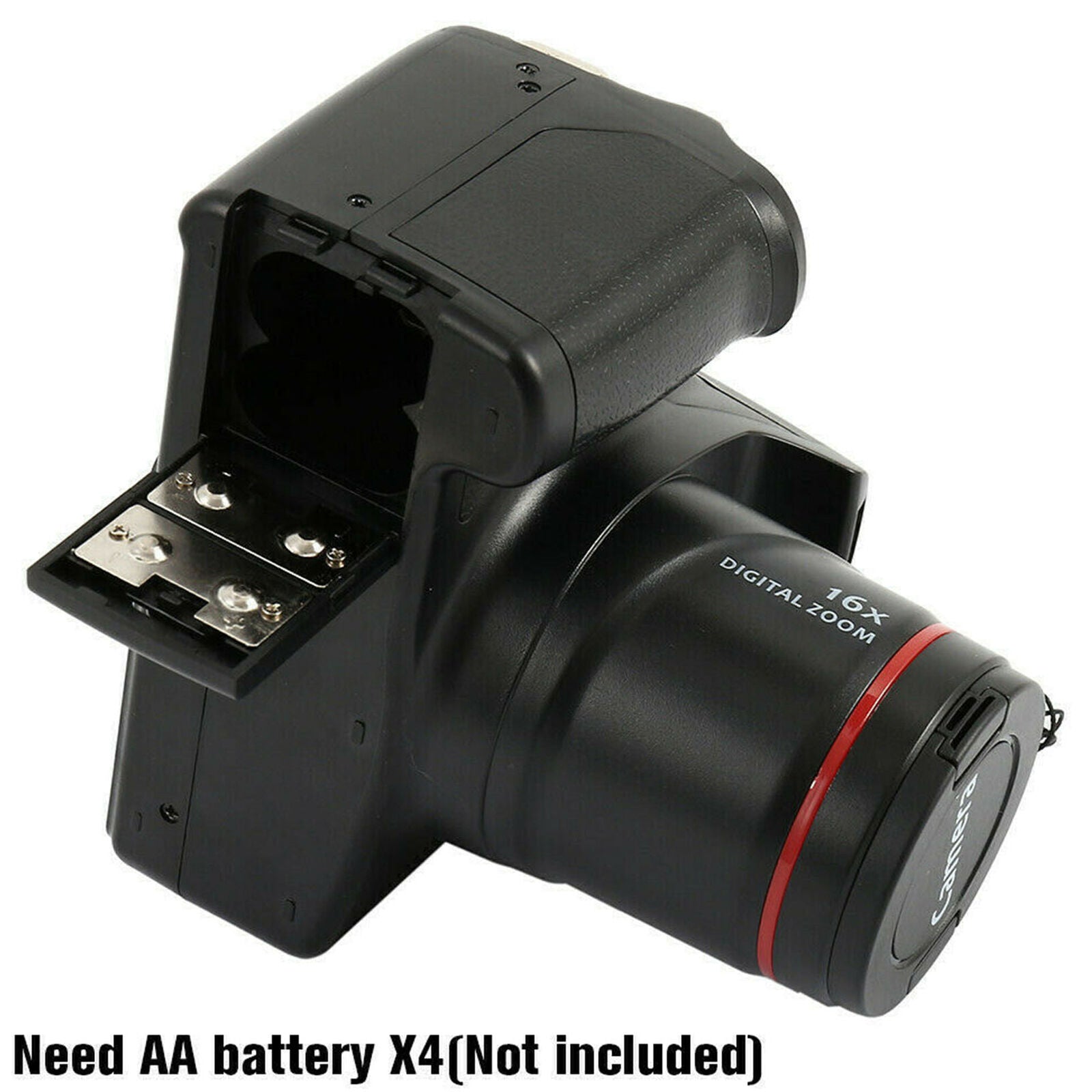 Digital SLR Camera 3 Inch TFT LCD Screen 16MP 1080P 16X Zoom Anti-shake