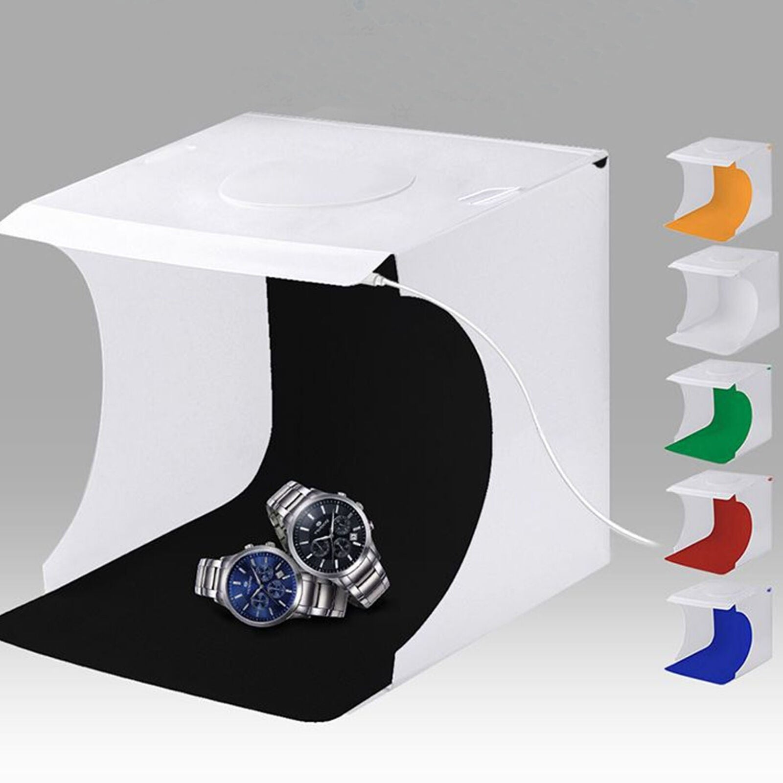 Studio Photo Photography Light Portable Box Lighting Tent Kit Mini Backdrop Room
