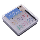 18pcs Nose Ring Hoop Body Jewelry Piercing for Ear Lip Nose