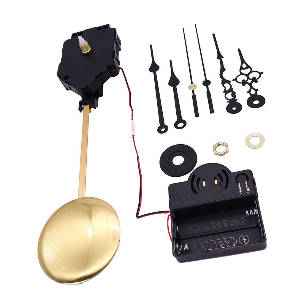 Quartz Pendulum Clock Music Box Mechanism Movement DIY Kit Replacement
