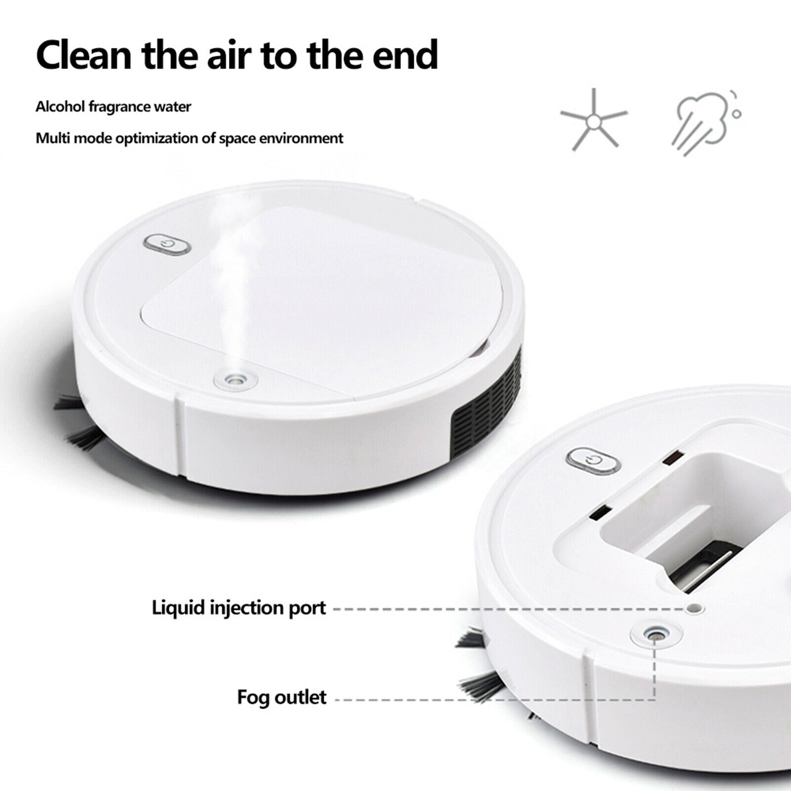 Robot Vacuum Cleaner,Automatic Smart Sweeping Cleaning Robot Sweeper,4500Pa @