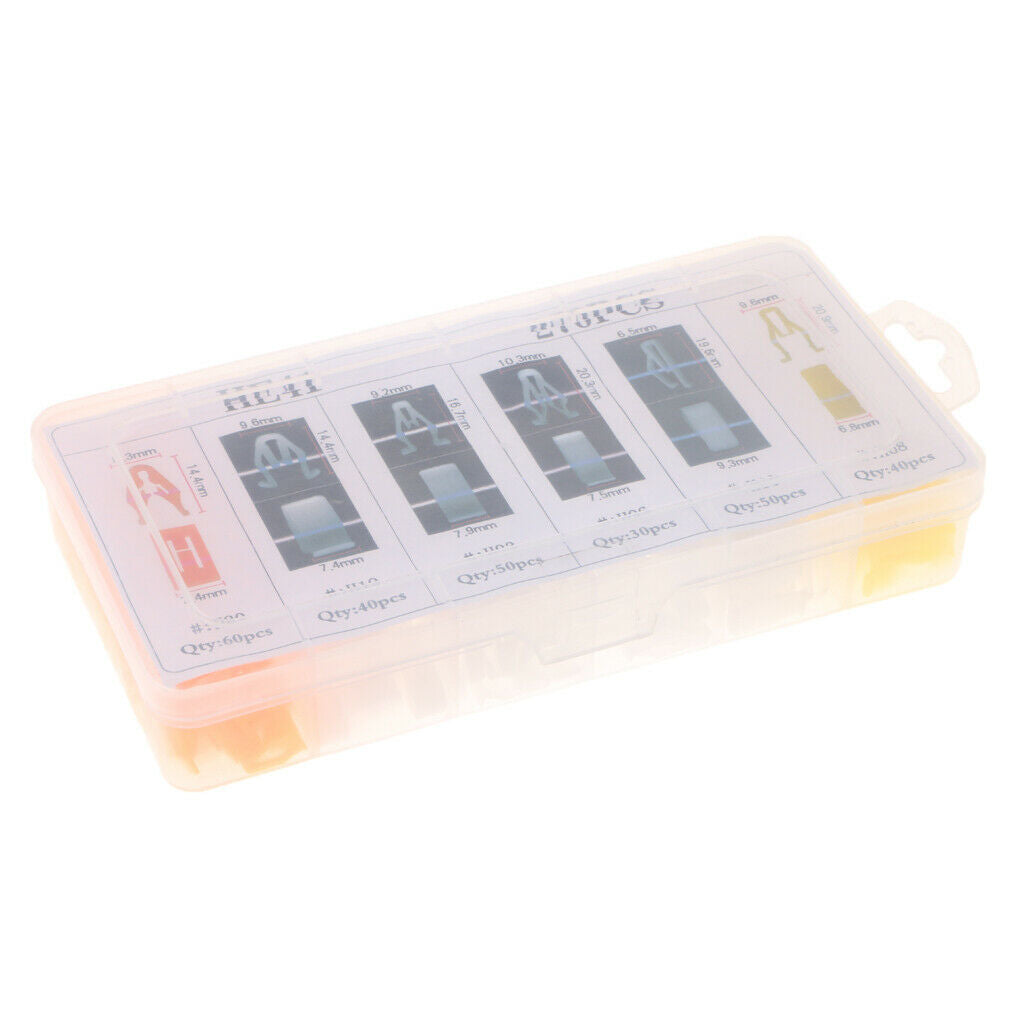 270 Pieces Car Panel Central Console Instrument DVD CD Trim Clips Buckles