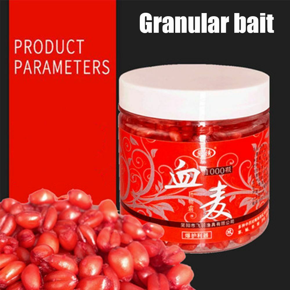 Durable Natural Blood Wheat Crankbaits Hooks Fishing Lures Carp Wheat Baits