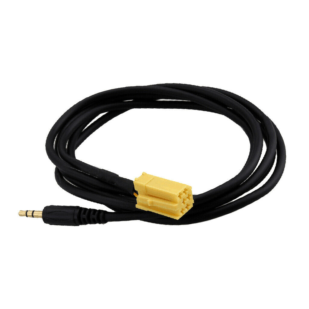 Auto 3.5mm AUX 1.5M Audio Line Connector Music Player Radio Keys For Fiat 07