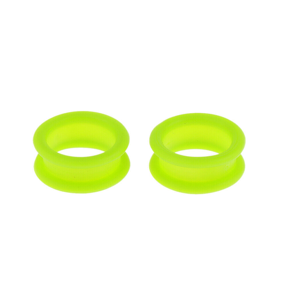 20x Barber Hairdressing Shears Scissors Finger Ring Grips Inserts Green/Pink