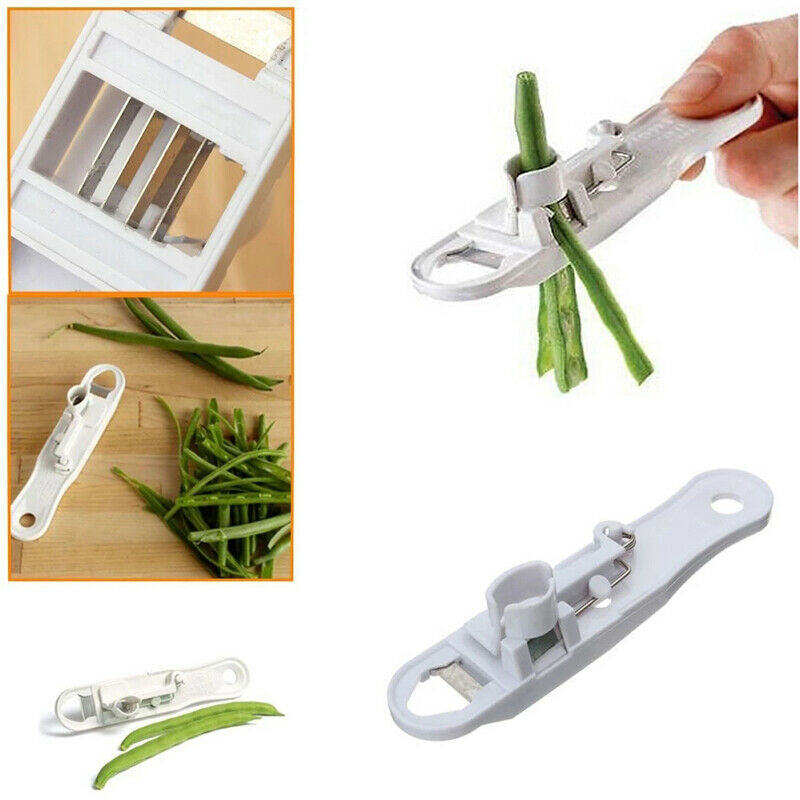 Kitchen Green Bean Slicer Cutter Cut Fruit Vegetable Stringer Peeler Remo.l8