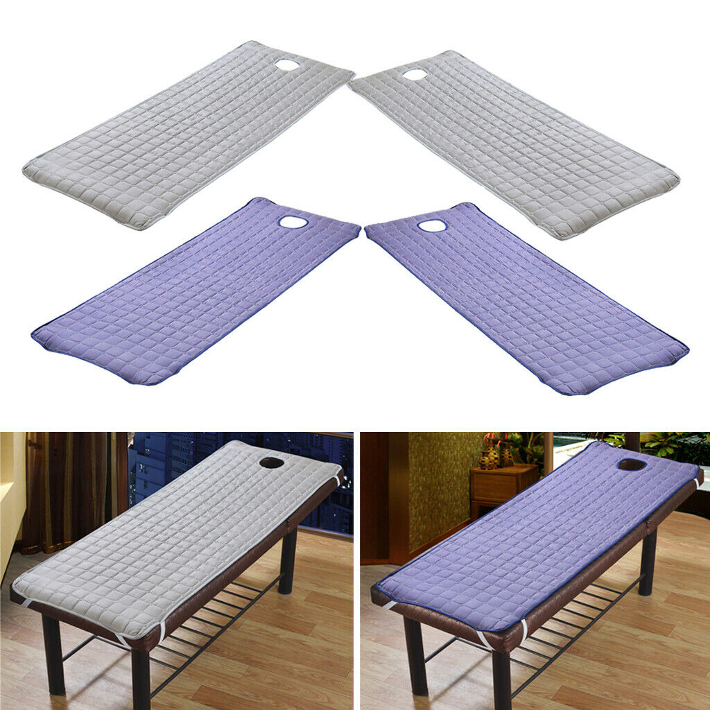 4pcs/set Non-slip Thicken Massage Table Mattress Cosmetic Bed Sheet Pad