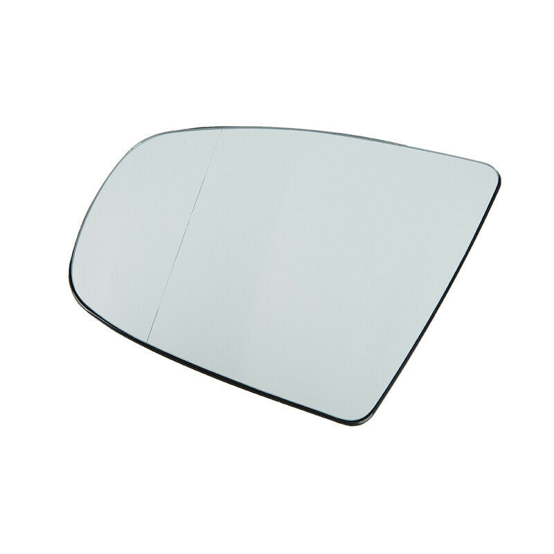 Driver Left Side Rearview Mirror Glass Heated Lens Clear For 2007-2013 BMW X5 X6