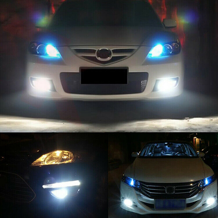 2pcs Xenon White 80W P13W Daytime Running Light DRL LED Bulbs For Audi A4 Q5