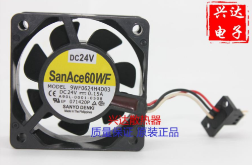 Fan For Sanyo Denki 9WF0624H4D03 DC24V 0.15A 3.6W 3pin FANUC A90L-0001-0508