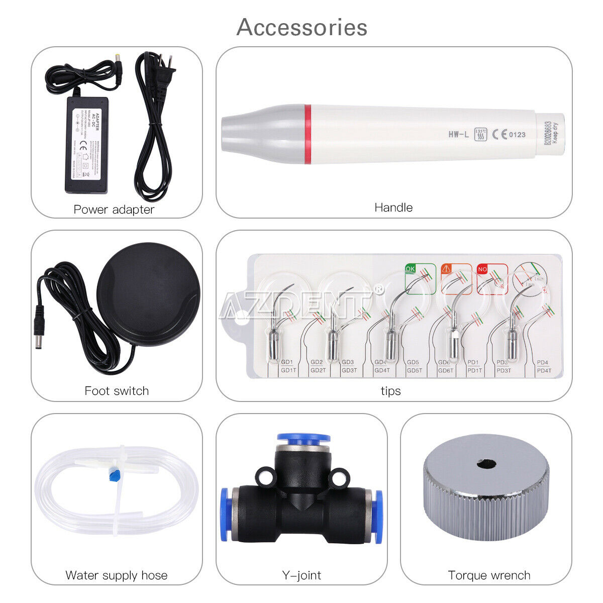 Fit Woodpecker Ultrasonic Scaler DTE D5 LED Scaler EMS