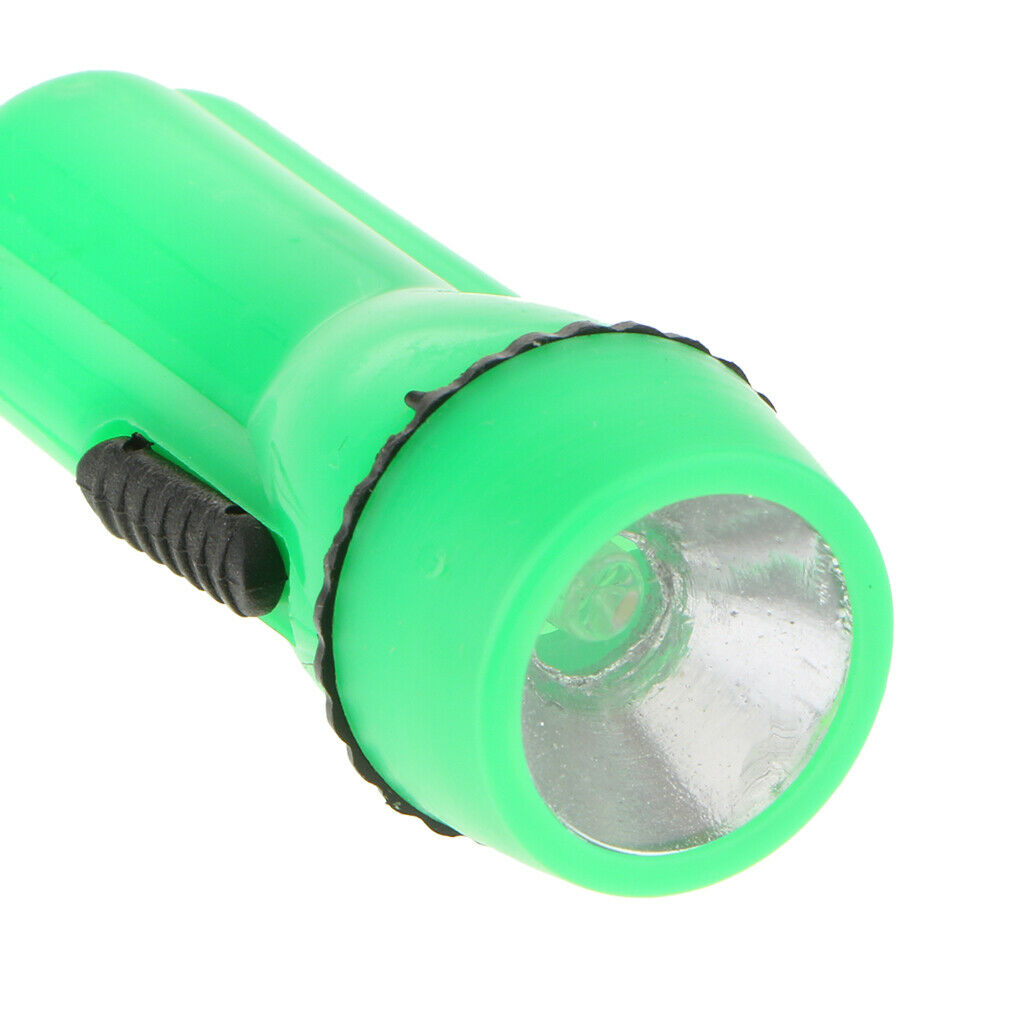 Cute LED Key Chain Mini Flashlight Shape Key Ring Holder 10 Pack Random