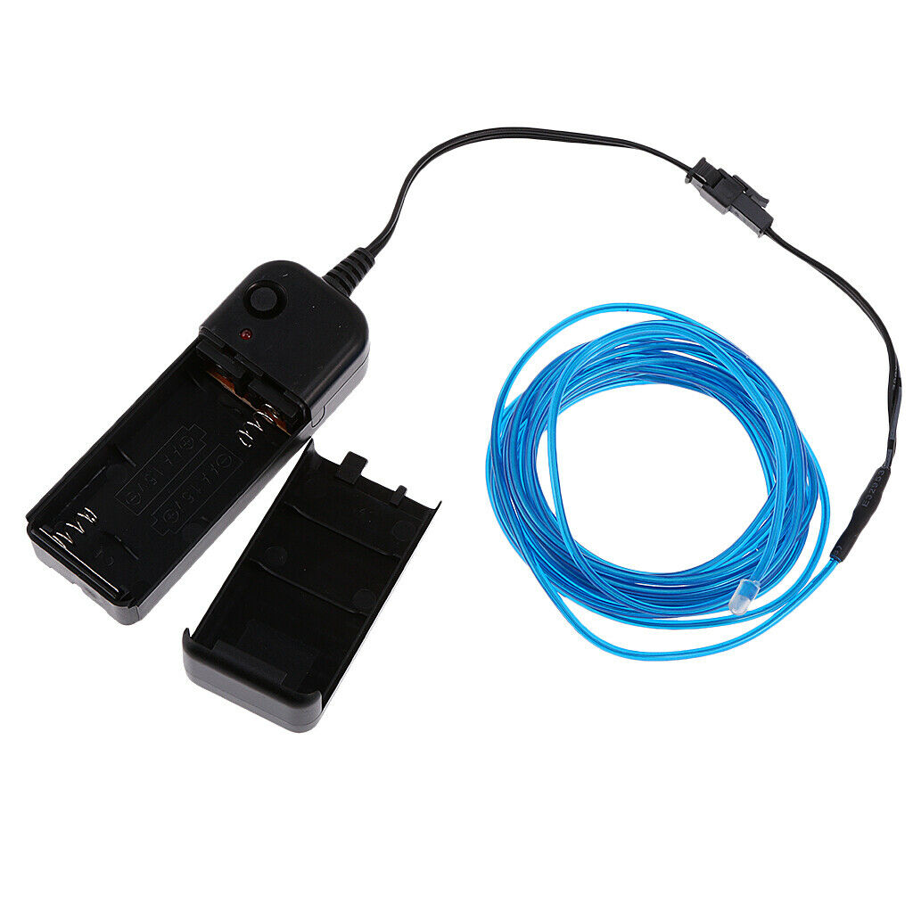 Set Of 2 5M EL Cable Neon String Light Wire Wire LED Light Wire Lighting