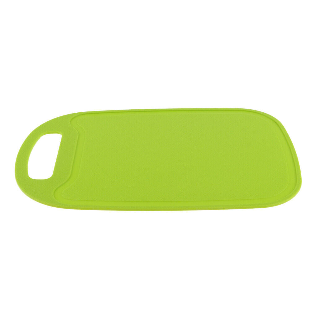 326x215mm Plastic Cutting Mat Outdoor Camping Cookware Chopping Board Green
