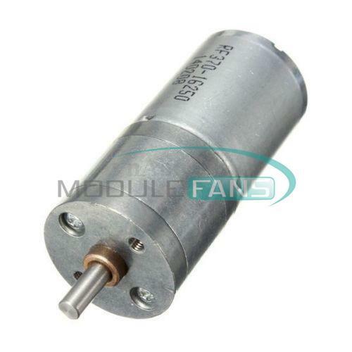 Motor Speed Reduction Gear Motor Electric 12V DC 60RPM Powerful Torque 25mm MF