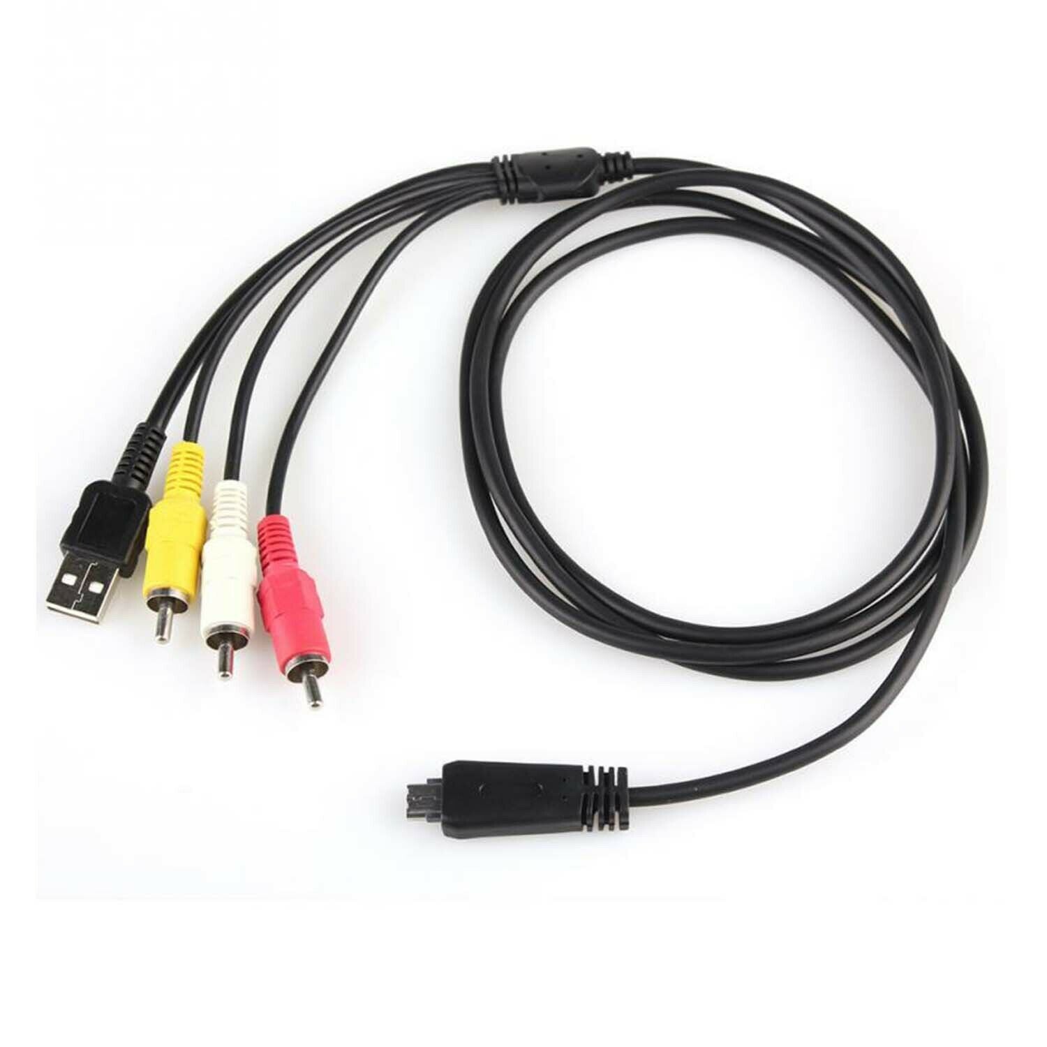 USB AV TV cable for Sony VMC-MD3 DSC-HX100 HX100V HX100 HX7V WX5C WX7 WX9 WX30