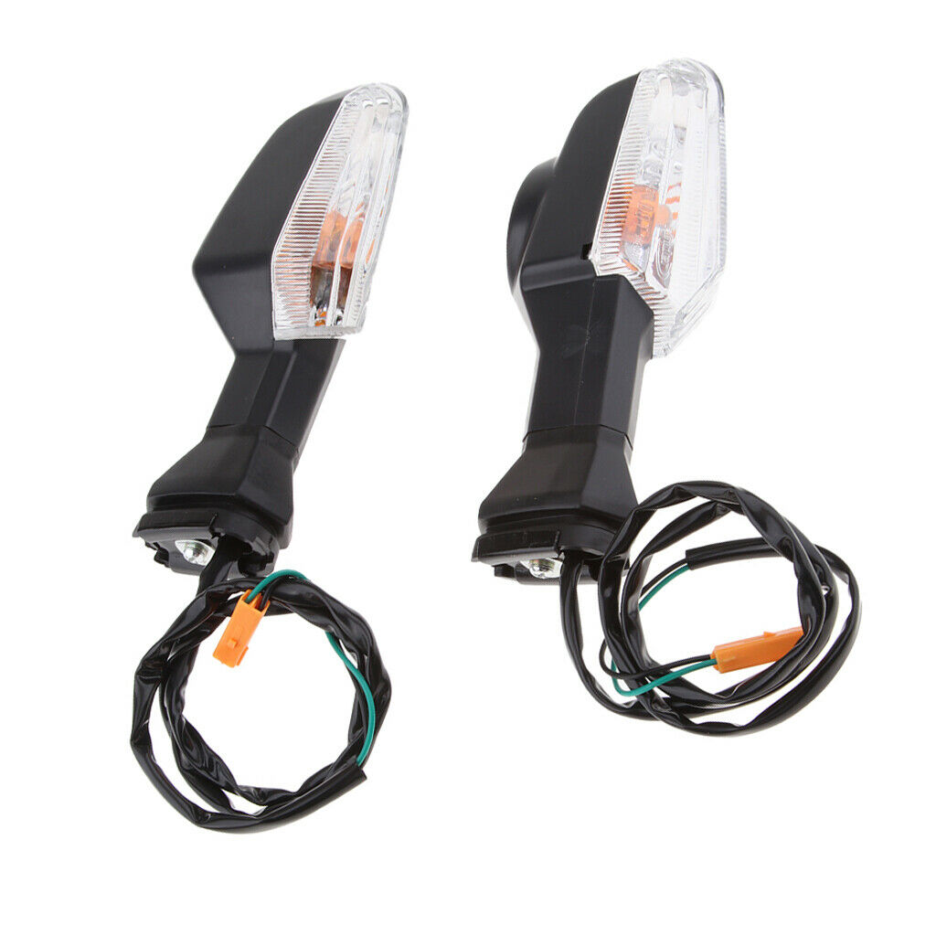 2 Pcs Left and Right Rear Turn Signals for Kawasaki  300 Motorcycles Motorbike