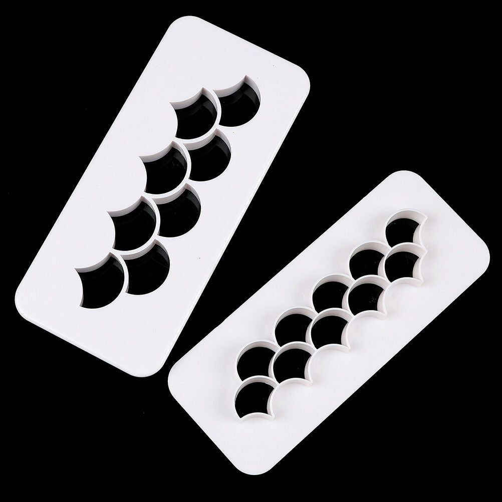 3pcs Fish scale shape fondant cookie cutter fondant mold cake decorating t.l8