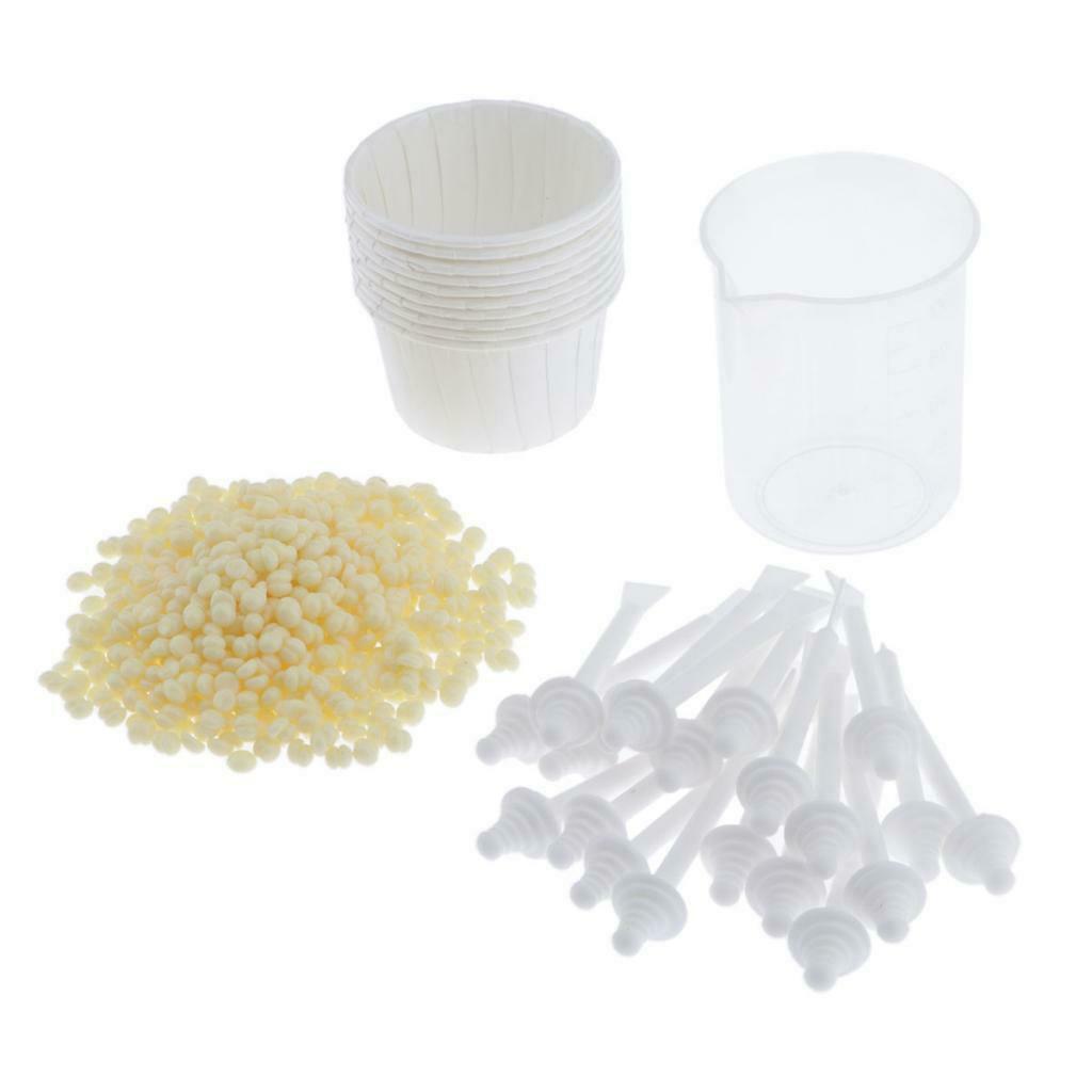 Nose Wax Kit Men's Women Nose Hair Removal Nostril Beads Melting Bowl Waxing