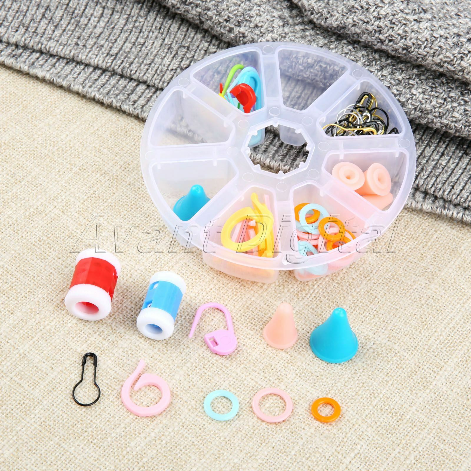 Mixed Needle Pins Counter Accessories DIY Needlework Sewing Knitting Tools Set