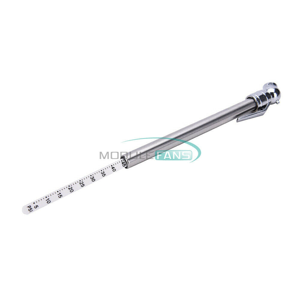 Mini Car Motor Tyre Tire Air Pressure Test Meter Gauge Pen 5-50PSI Auto Vehicle