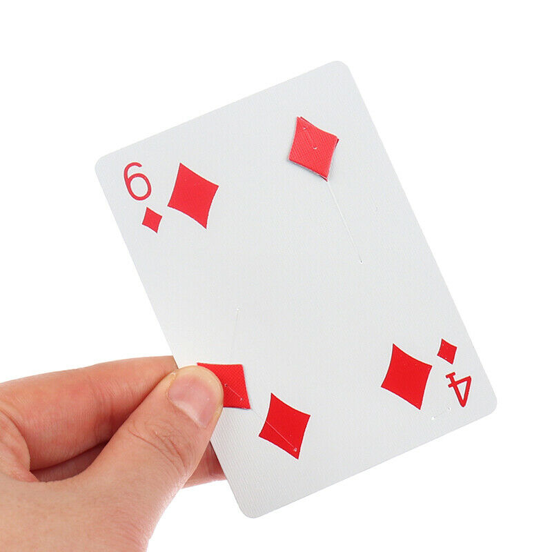 4 to 6 Moving Point Magic Tricks Close Up Card Magic Props Toys Magic To.l8